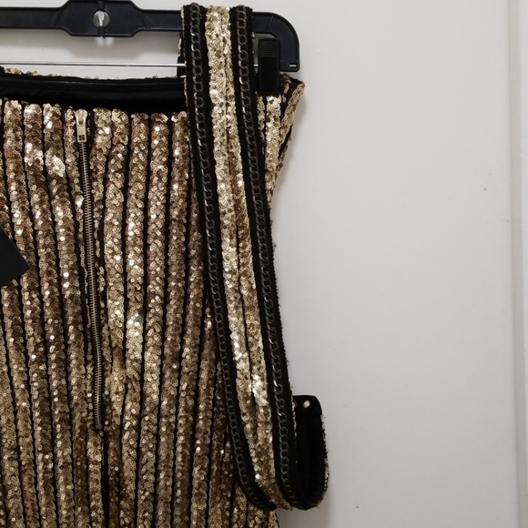 Glam Gold Sequin Dress - Picture 5 of 5